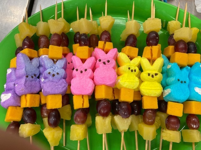 Easter kabobs